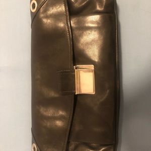 Miu Miu soft calfskin leather clutch